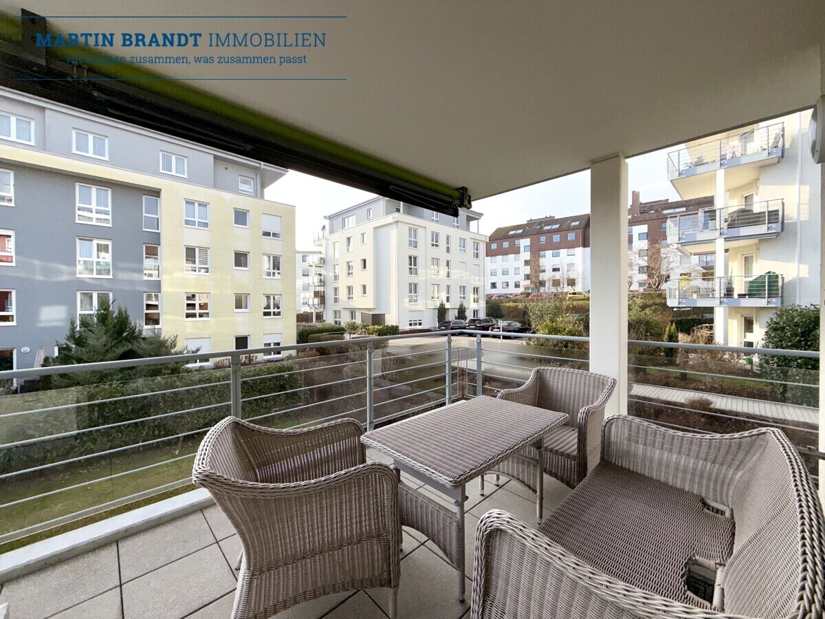 Süd-West Balkon ca. 10 m² 