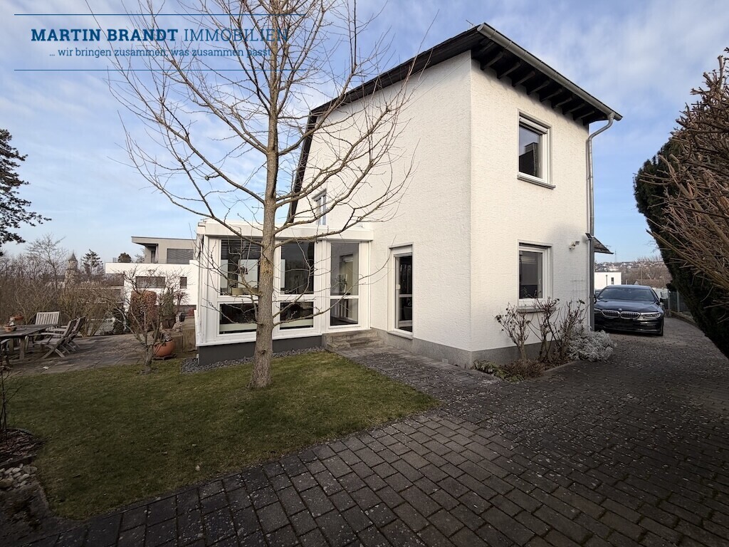 Ansicht Gartenseite des Hauses