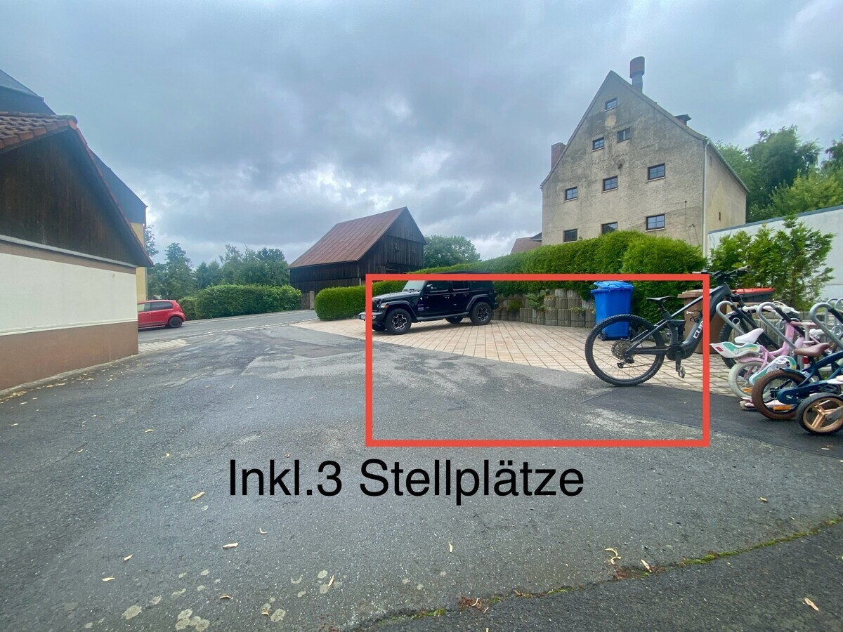 Stellplätze / Hinterhof 