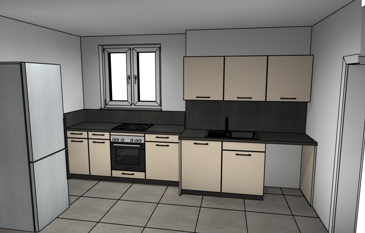 Pläne Küche_Perspektive