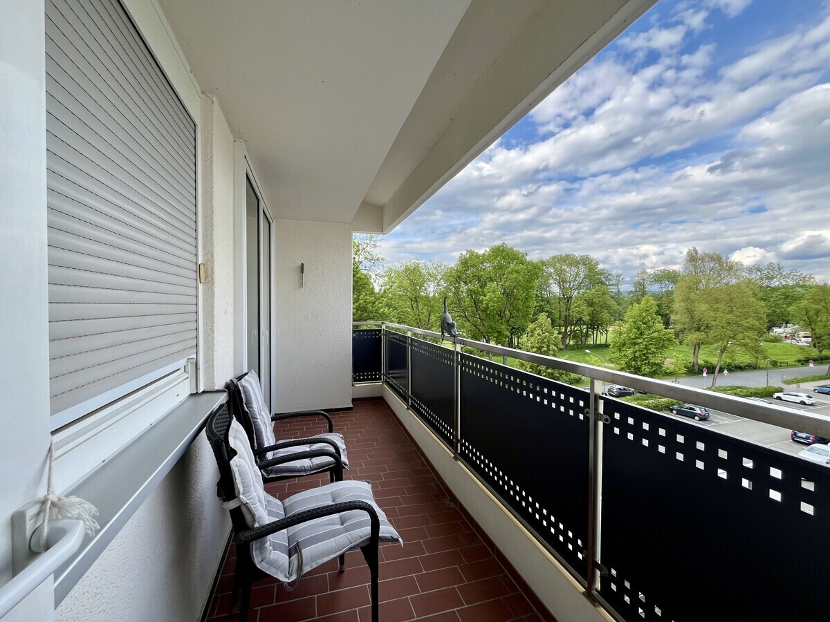Großer Balkon