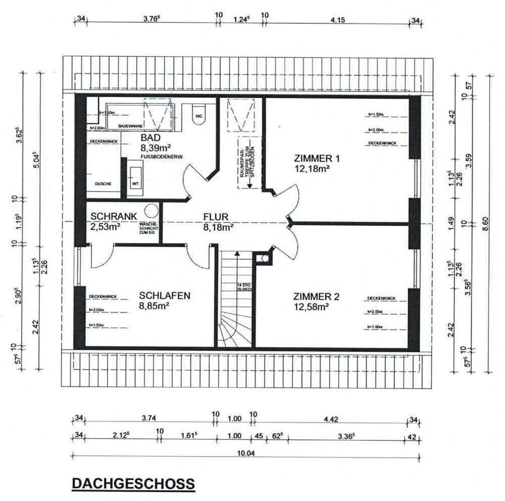 Grundriss OG