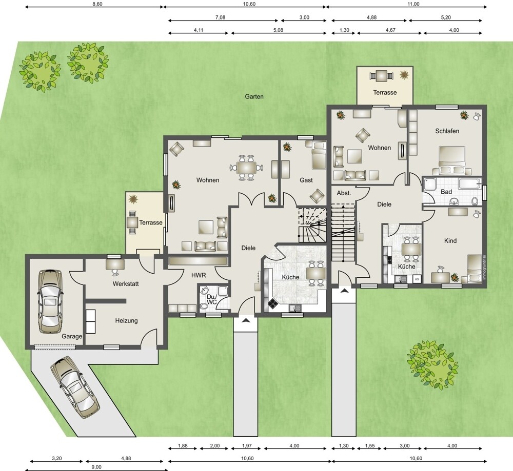 Grundriss EG