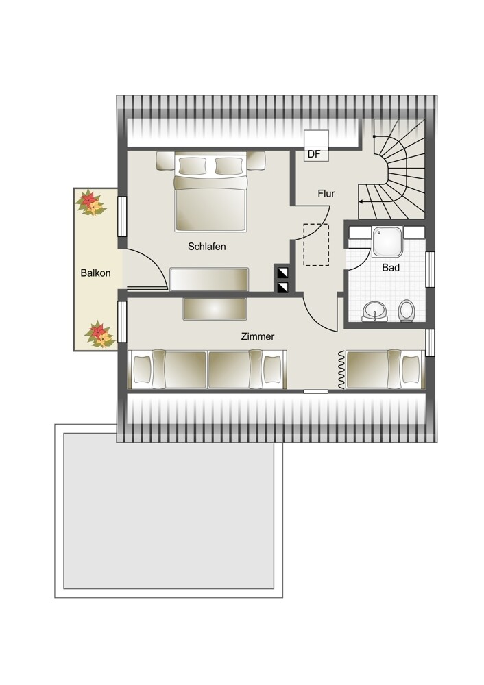 Grundriss OG