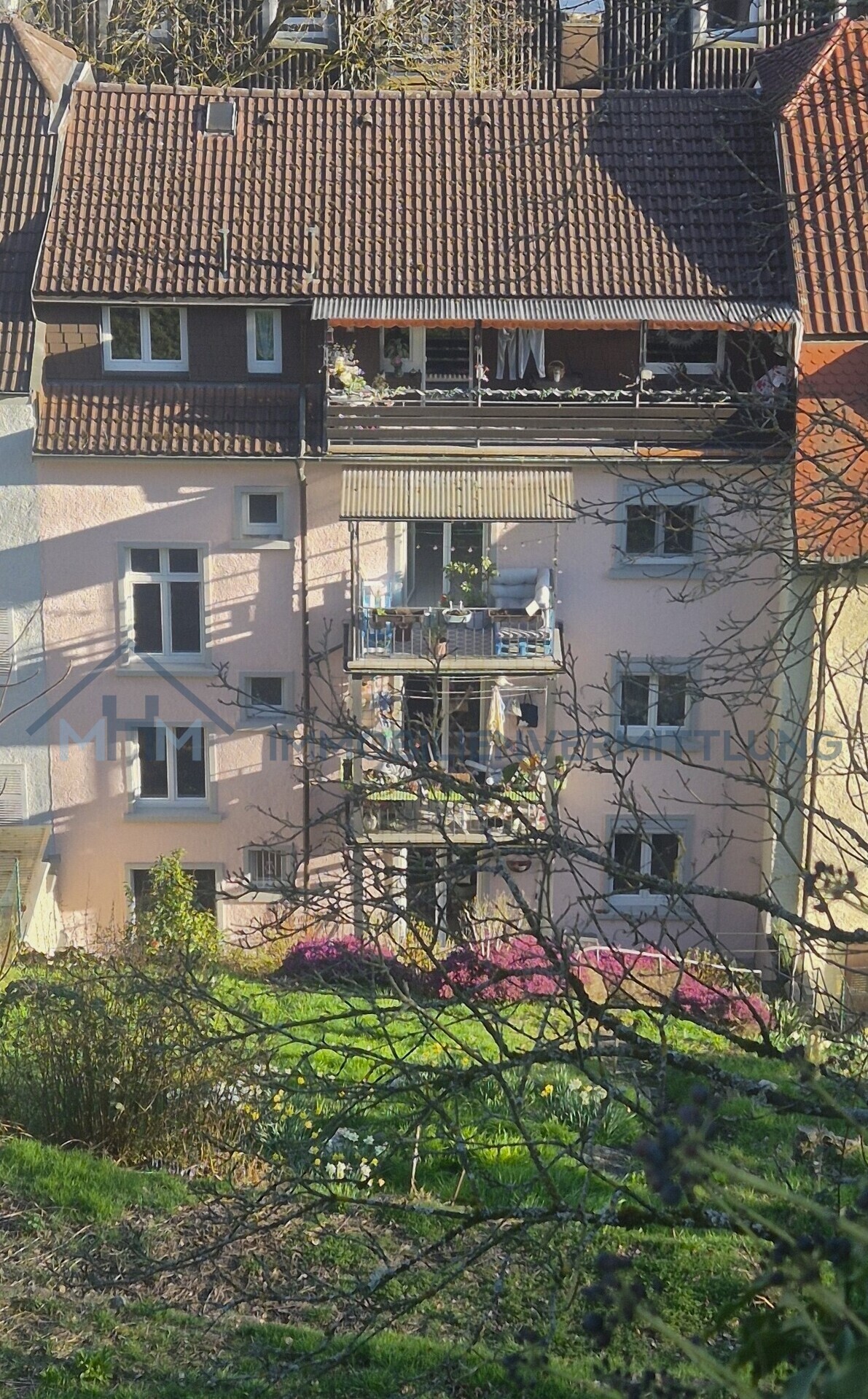 Ansicht Gebäuderückseite