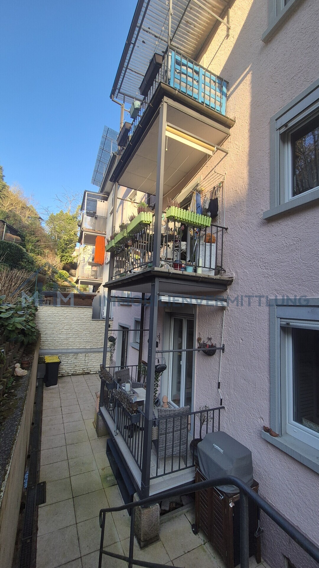 Blick vom Garten