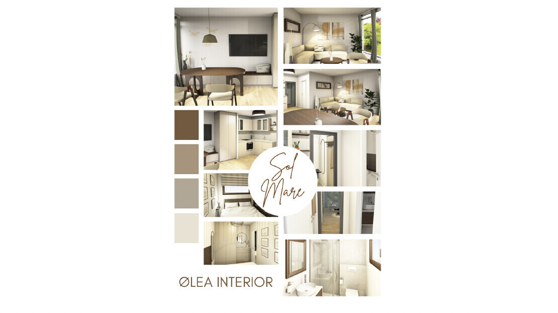 Designvorschlag Umbau -  Kooperationspartner - ØLEA Interior