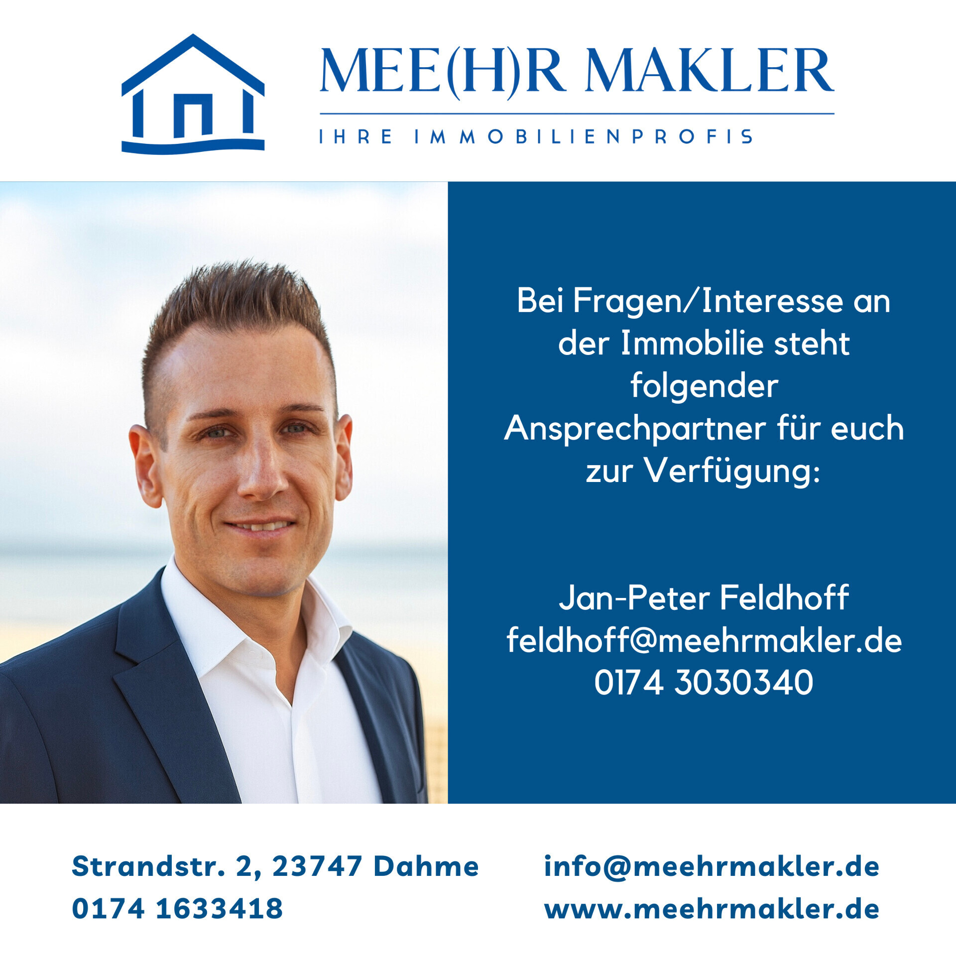 Makler Jan-Peter Feldhoff