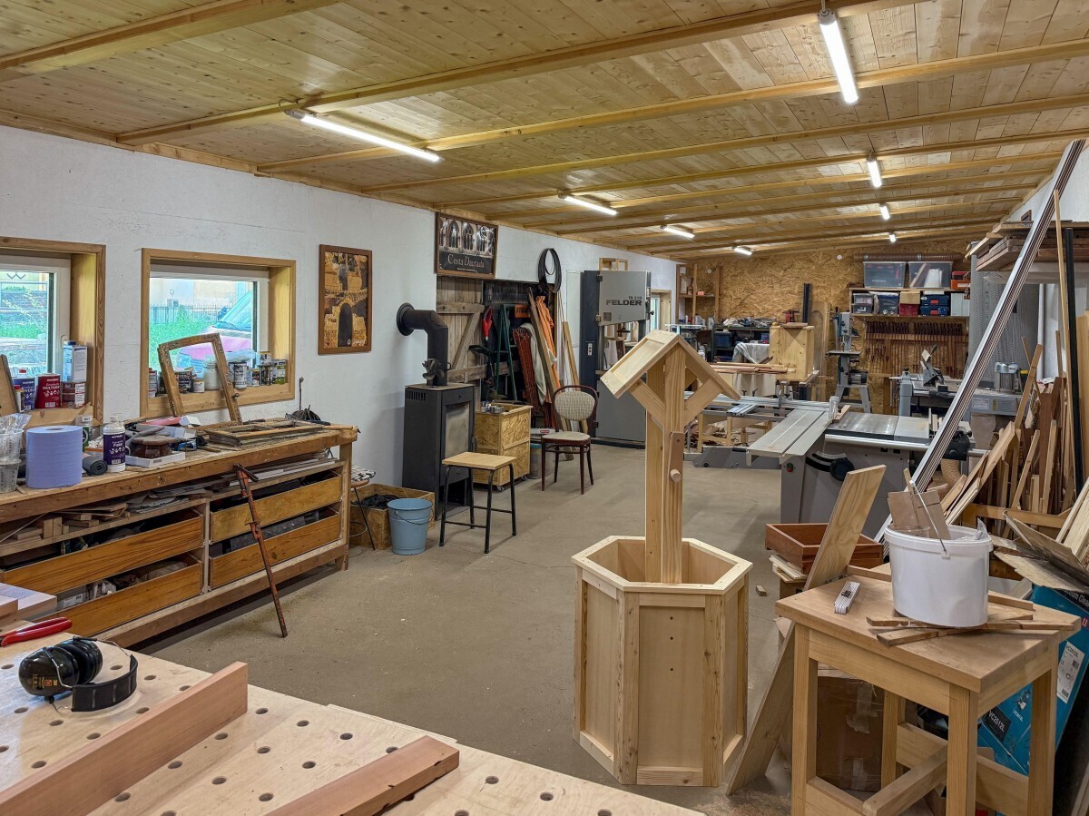 Garage und Werkstatt