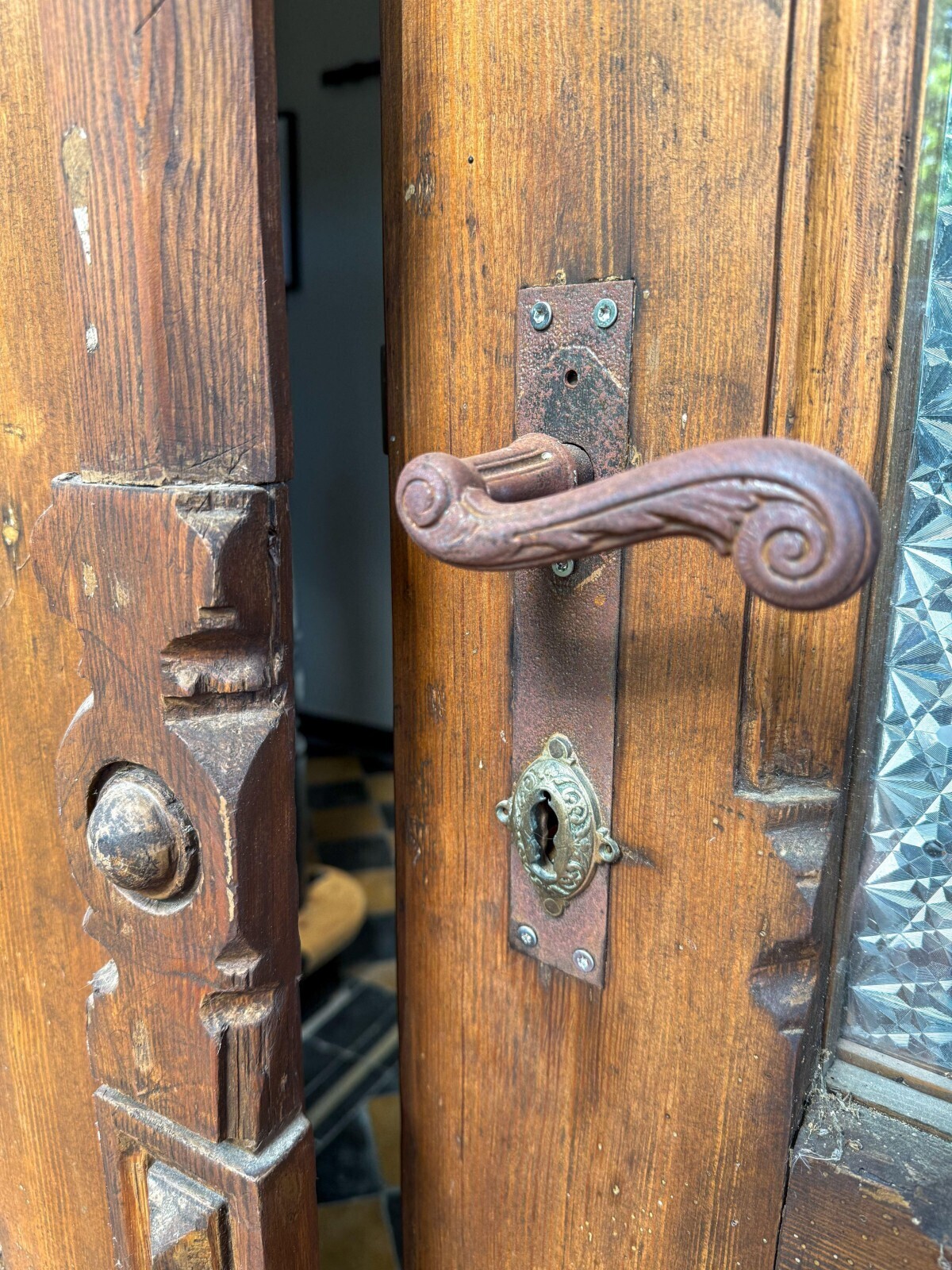 Detail Haustür