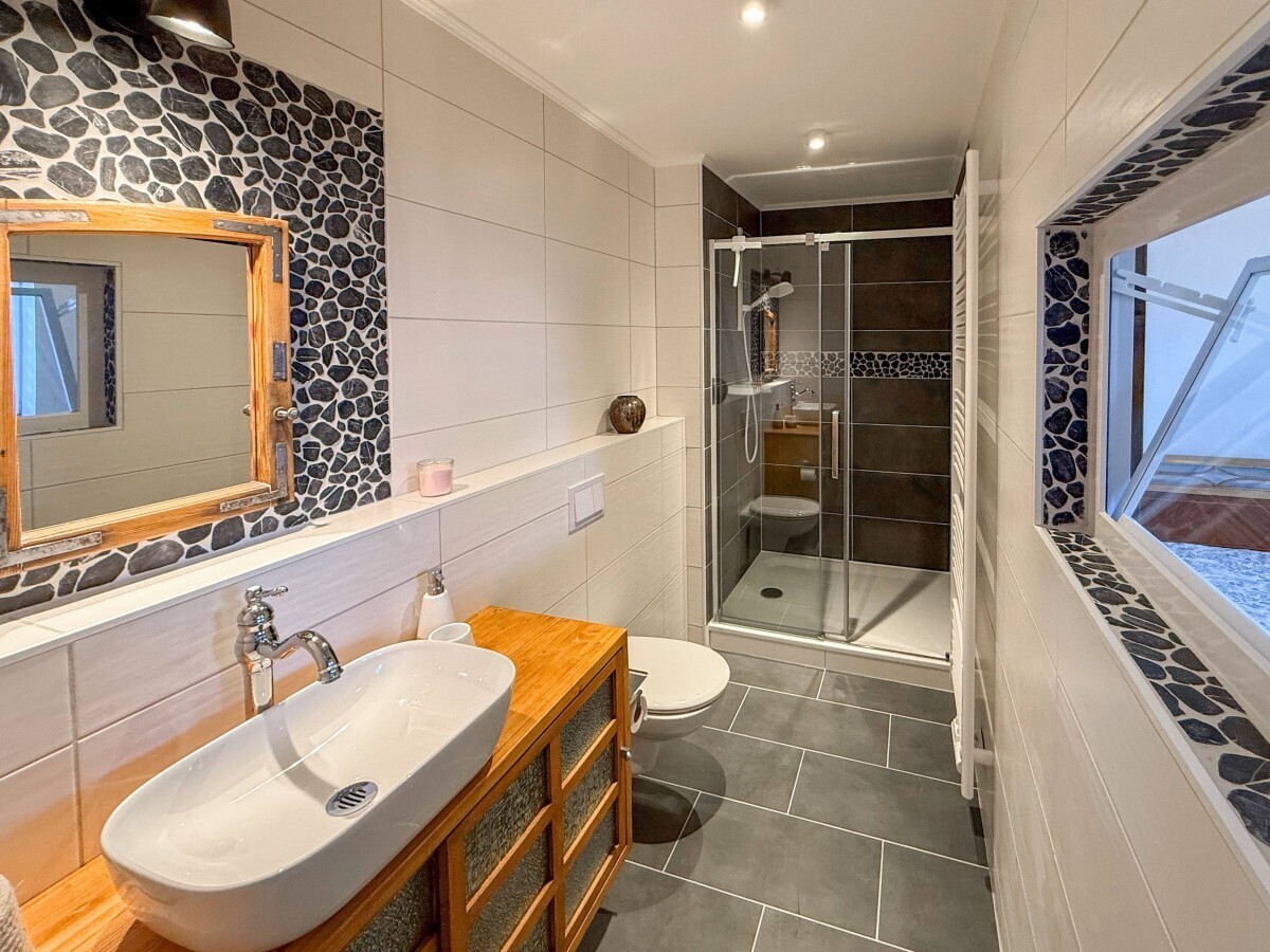 Badezimmer Dachgeschoss