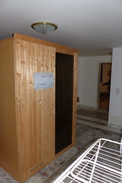 Sauna im Keller