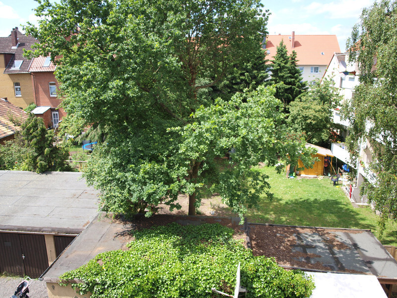 Ausblick vom Balkon