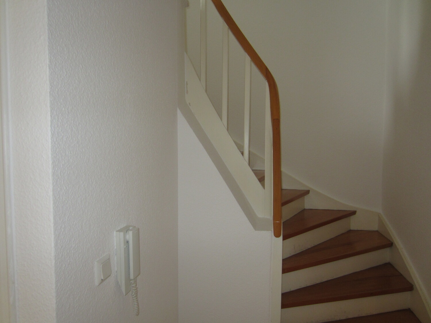 Treppe zum Dachgeschoss