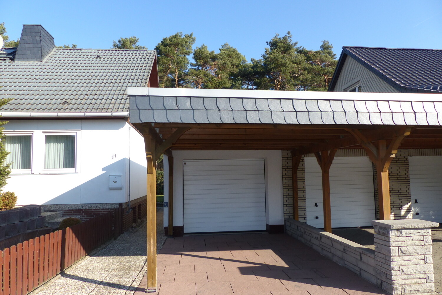 Garage und Carport
