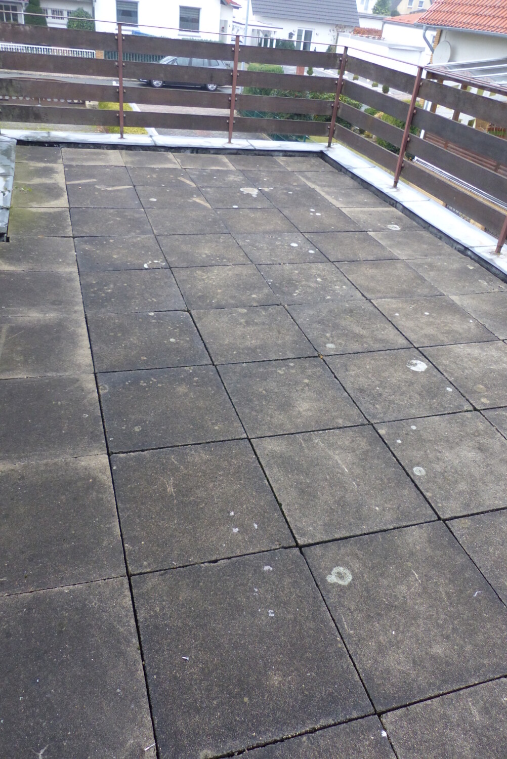 EFH Terrasse auf Garage