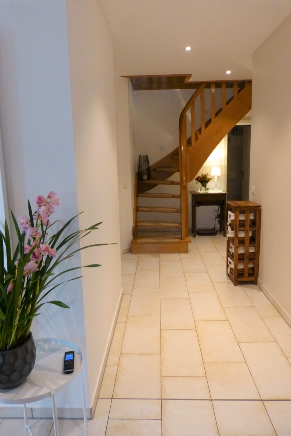 Treppe ins Obergeschoss