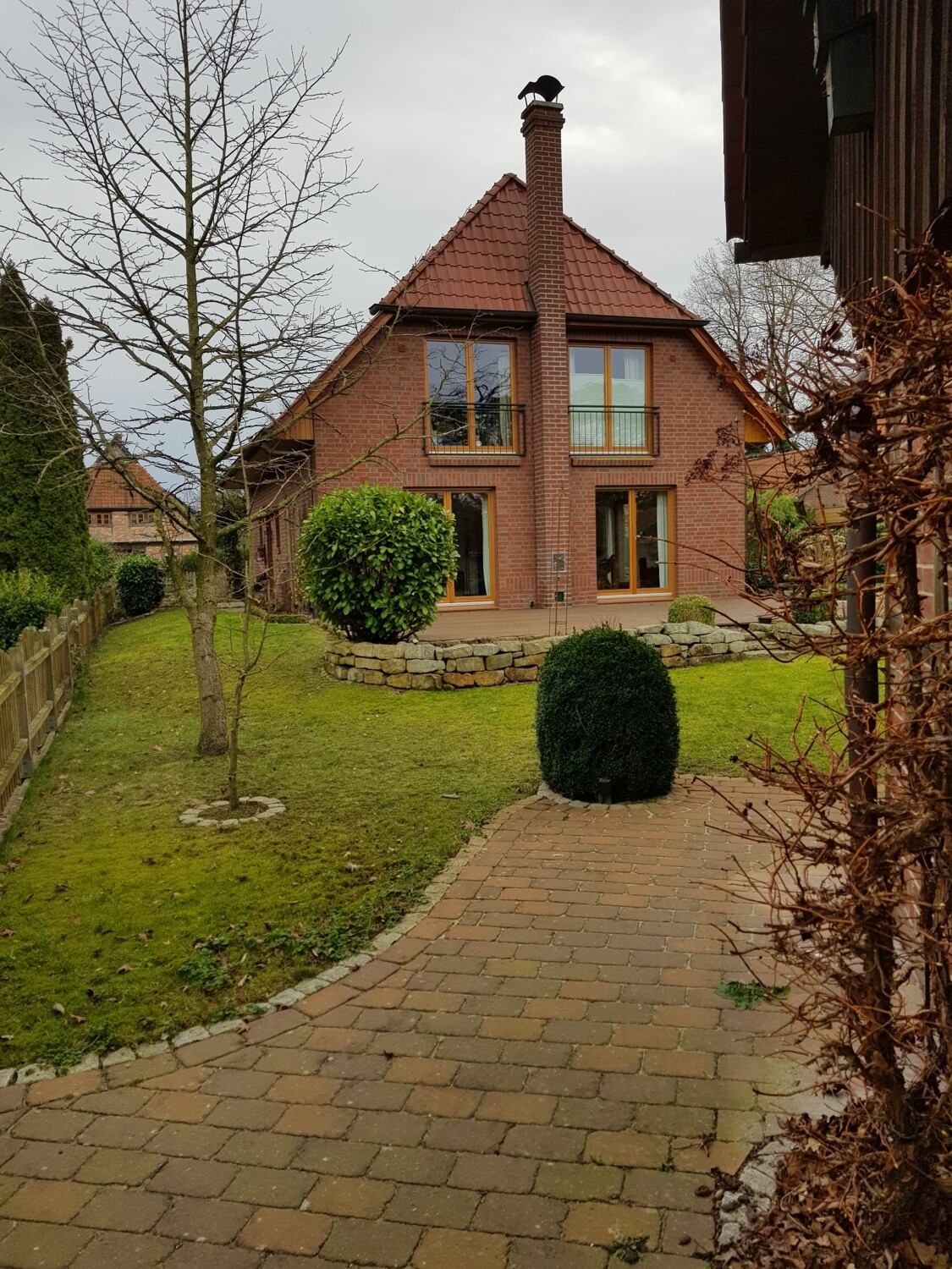 Ansicht vom Gartenhaus