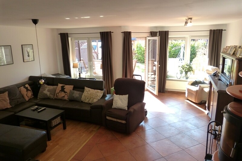 Wohnbereich mit Kaminofen