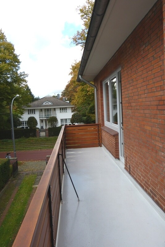 Westbalkon am Wohnbereich