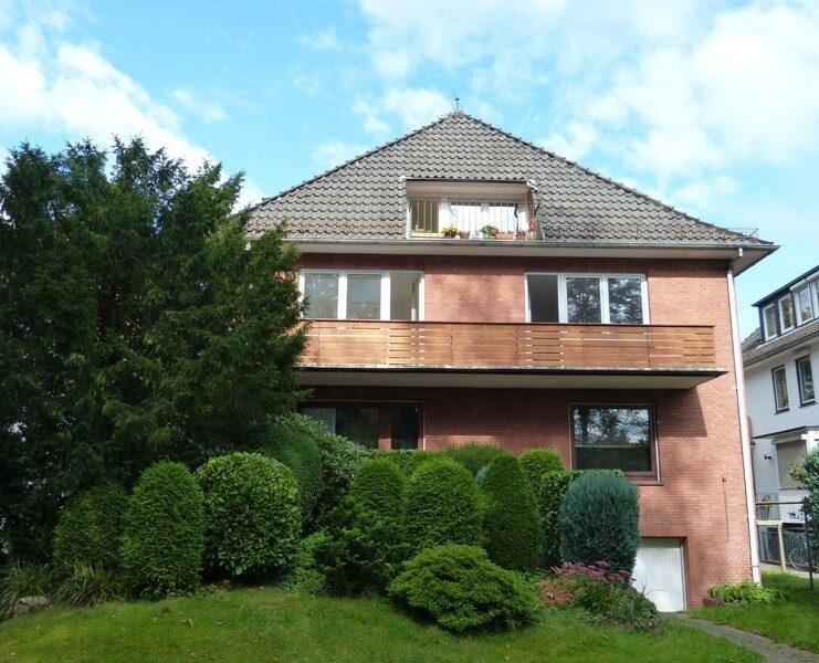 hintere Hausfassade