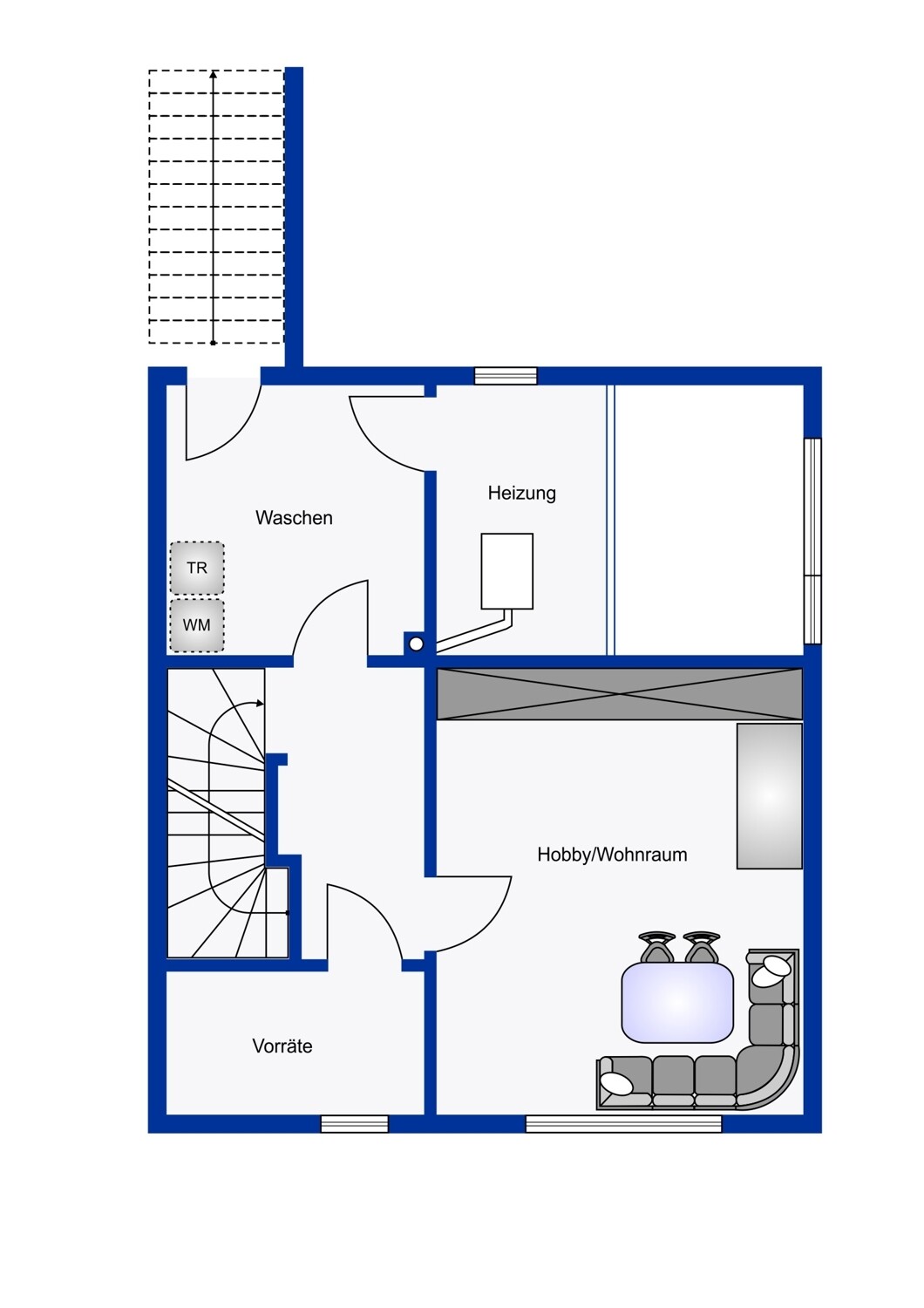 Grundriss Kellergeschoss