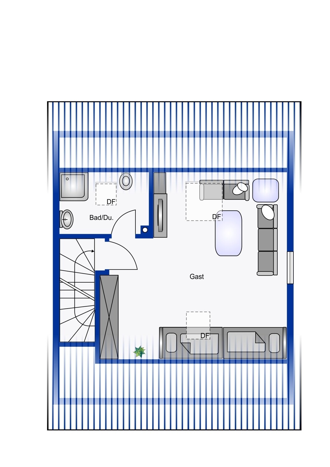 Grundriss Dachgeschoss
