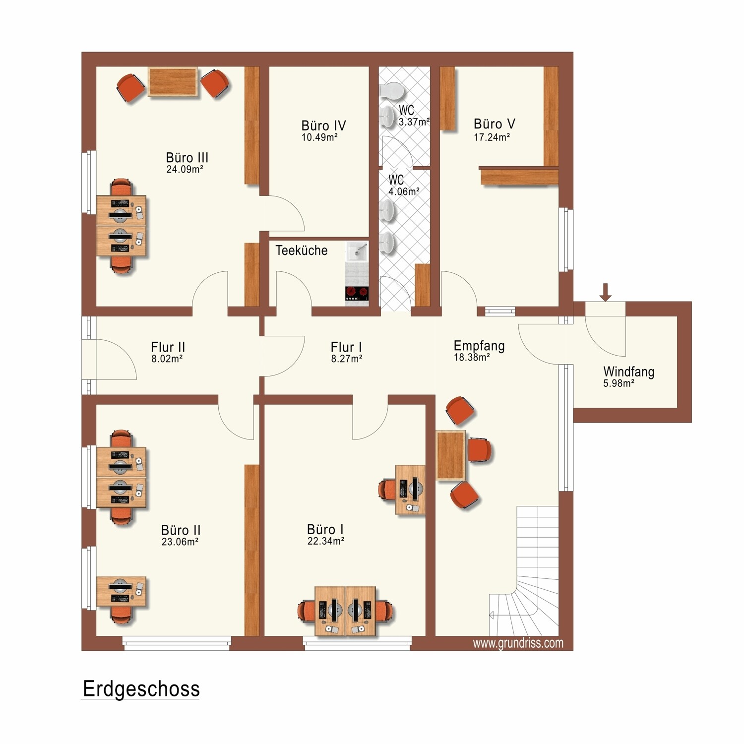 Grundriss Erdgeschoss