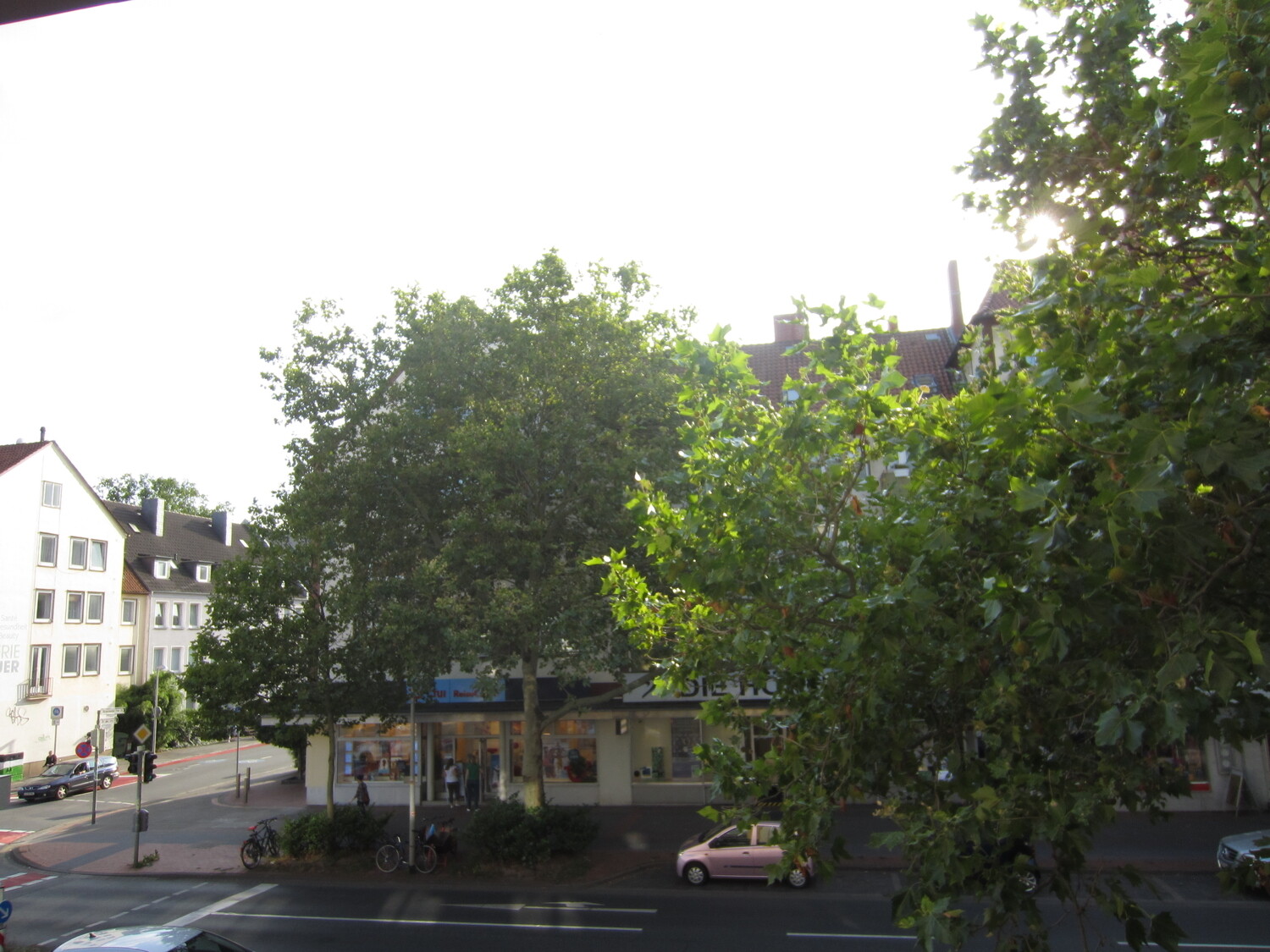 Blick aus dem Esszimmer