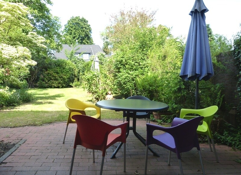 Terrasse mit Ostausrichtung im EG
