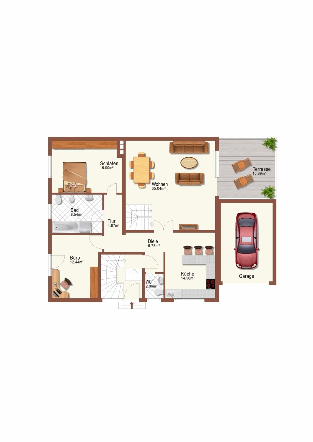 Grundriss Erdgeschoss