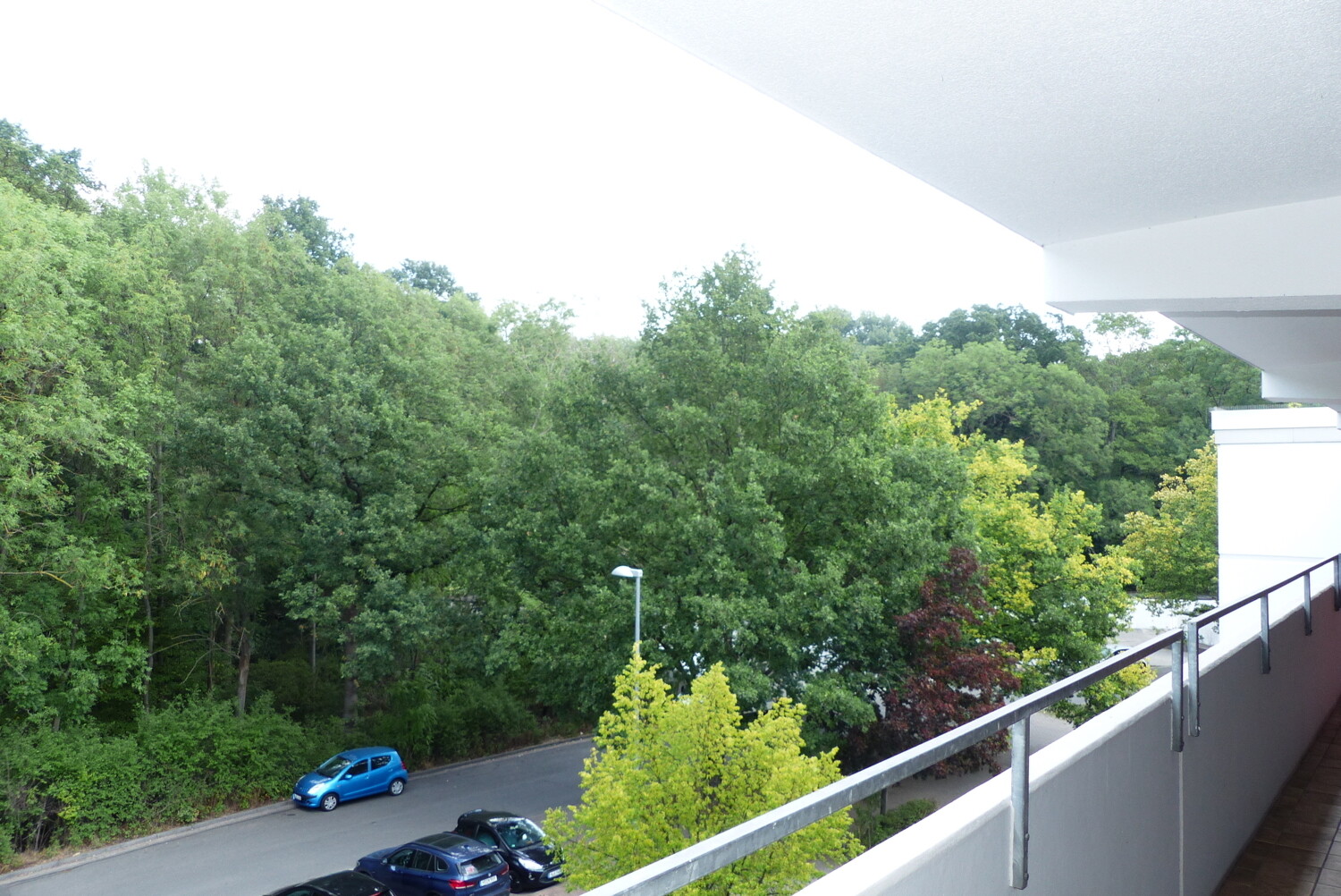 Blick vom Laubengang