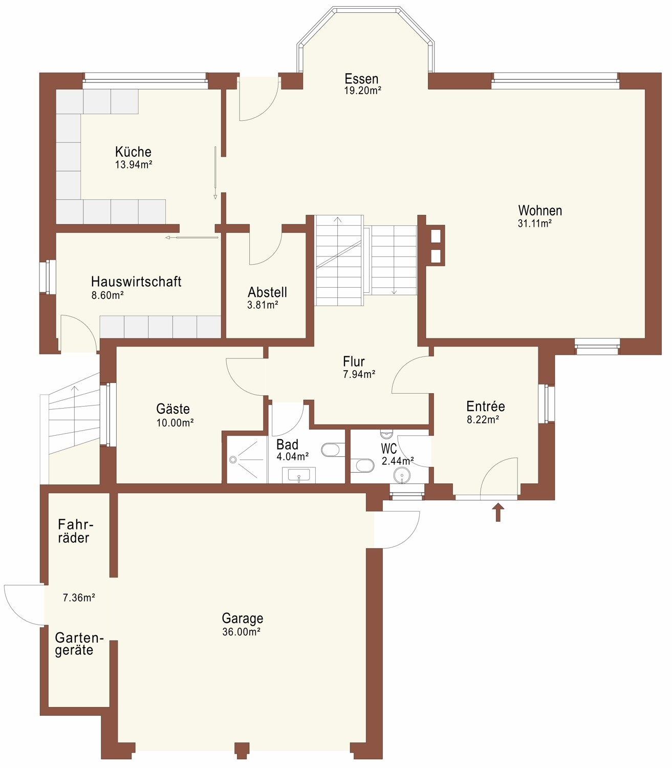 Grundriss Erdgeschoss