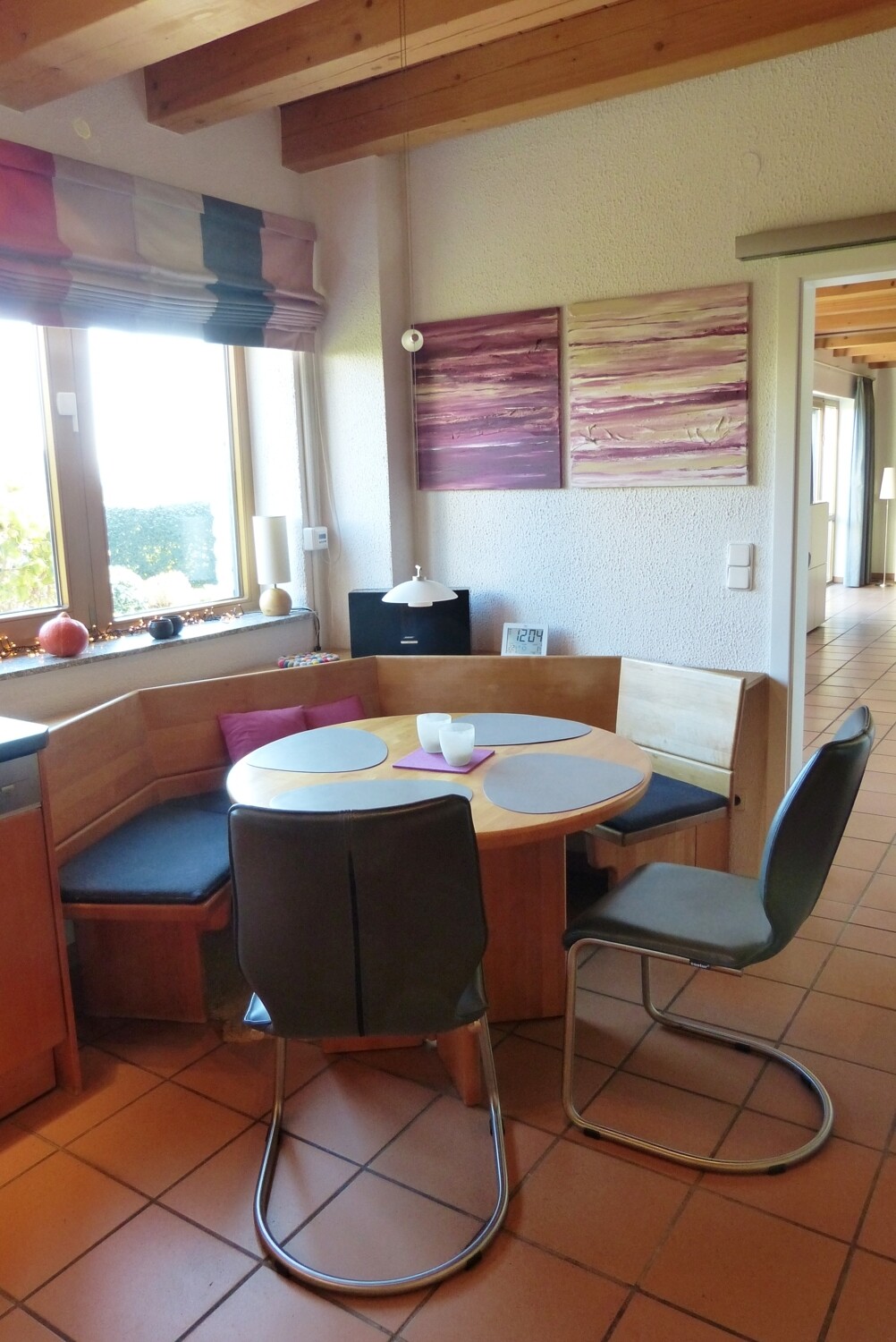 Integrierte Sitzecke