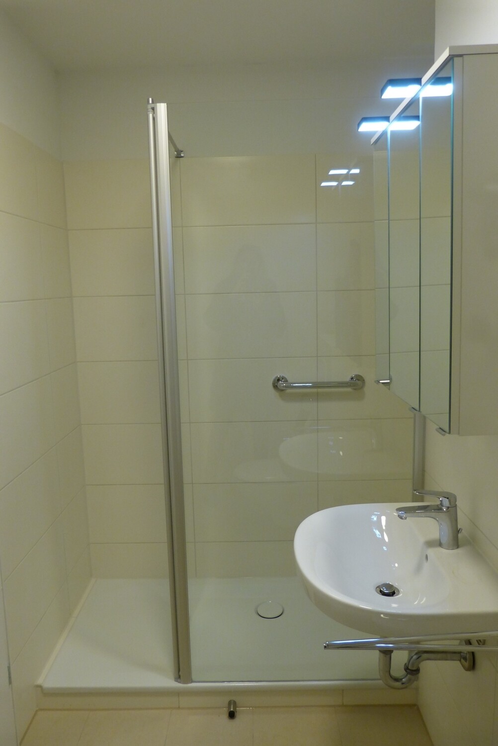 Ebenerdige Dusche