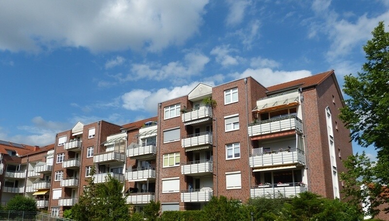 Rückseite des Hauses