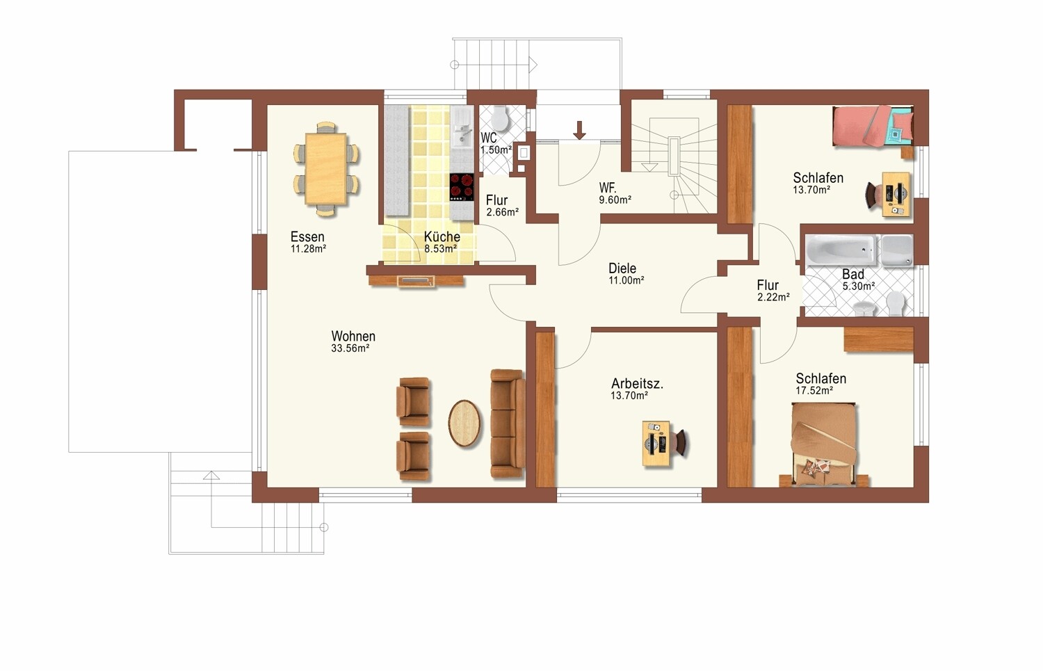 Grundriss Erdgeschoss