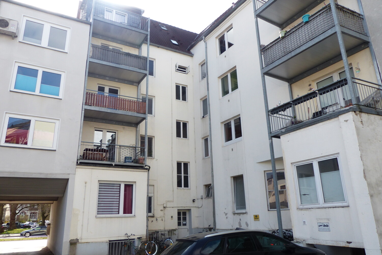 Fasssade Hof