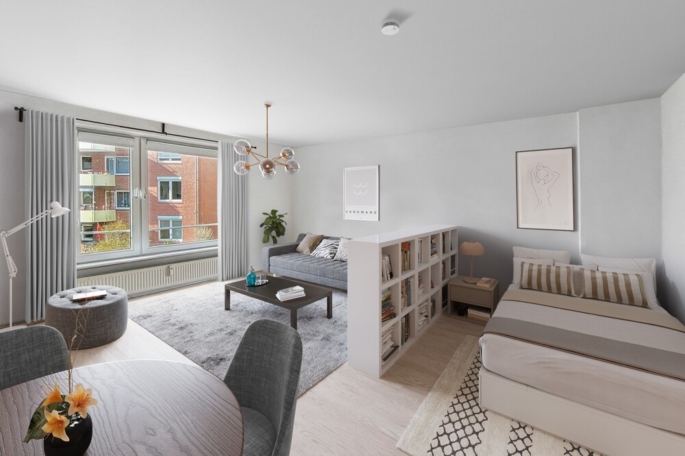 VISUALISIERUNG Wohn- und Schlafzimmer