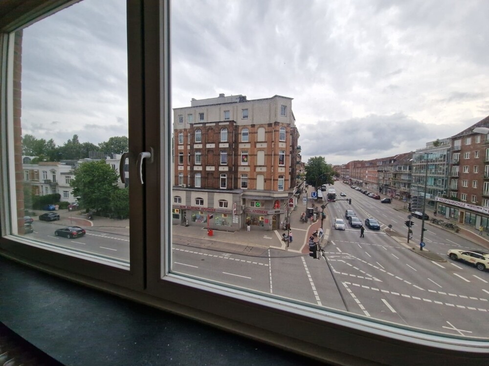 Blick aus dem Fenster