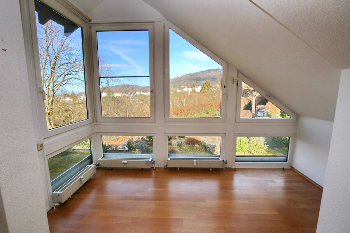 Blick vom Schlafzimmer
