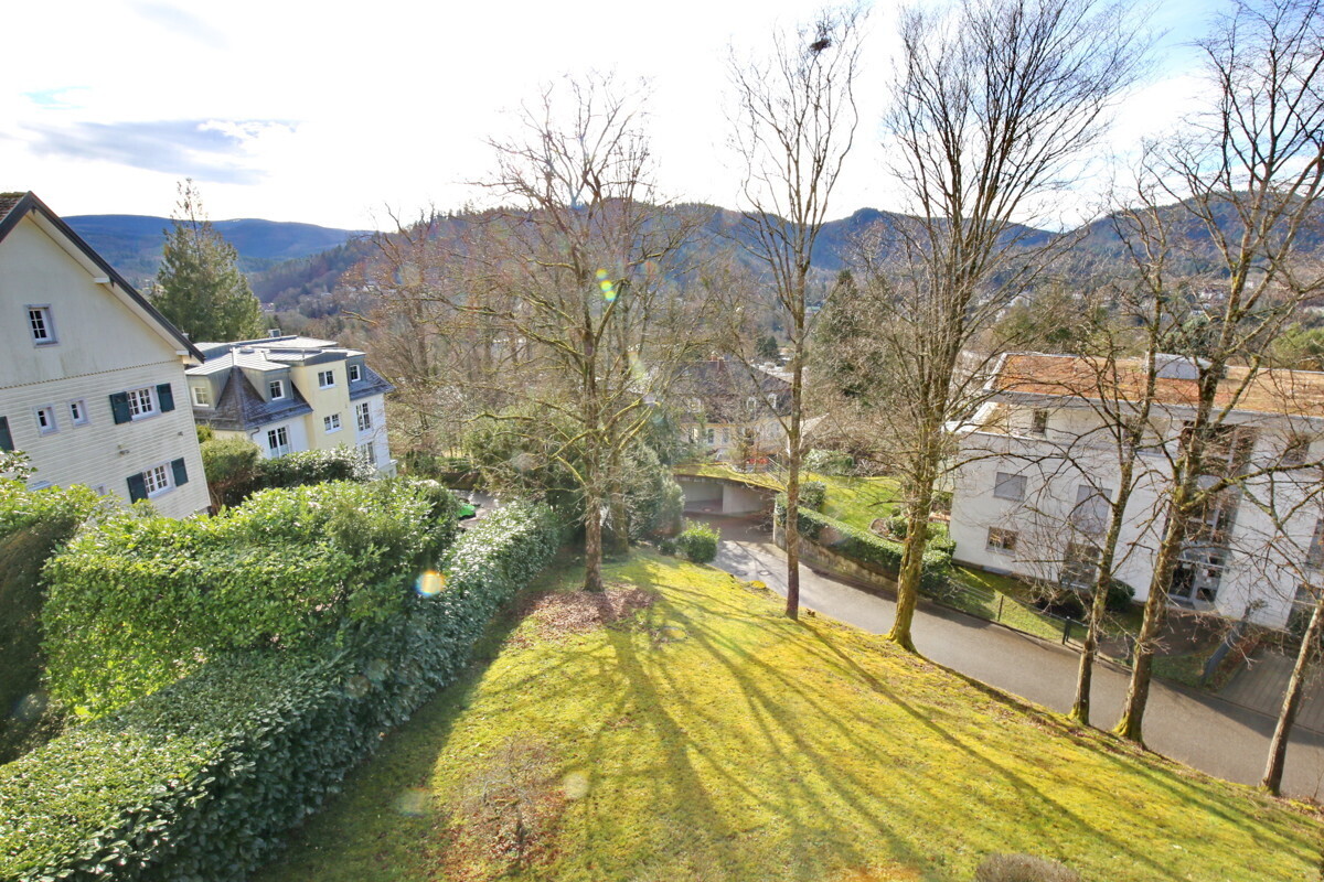Blick vom Balkon