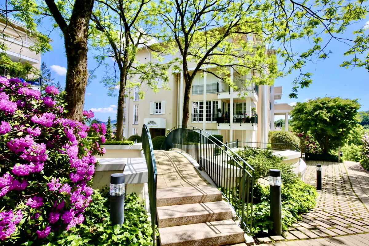 Brücke zum Hauseingang