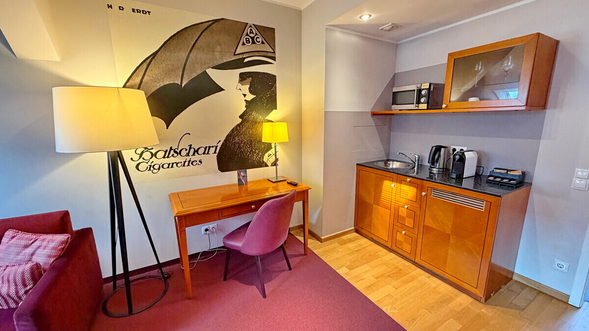 Schreibecke - Teeküche