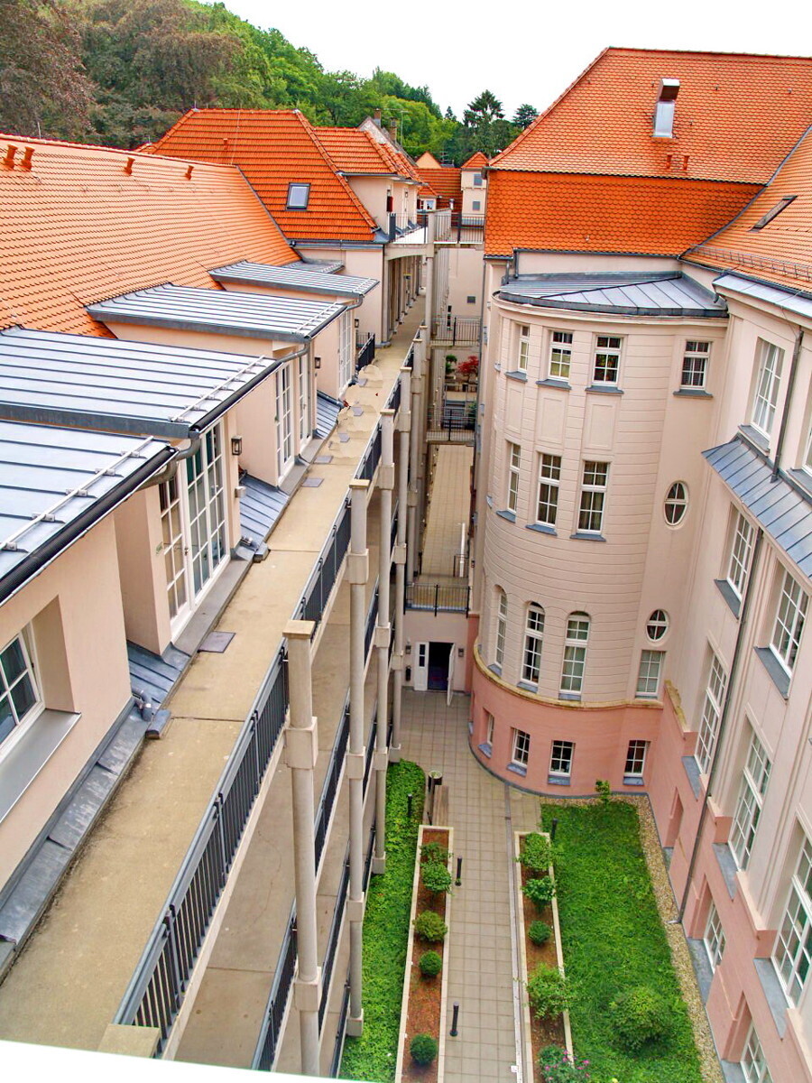 Blick in den Innenhof