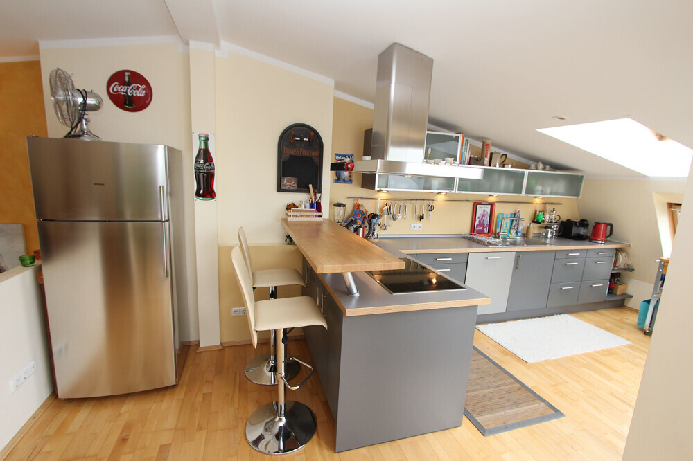 offener Wohn-Ess-Kochbereich