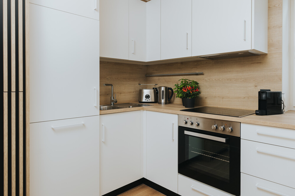 bestens ausgestattete Küche