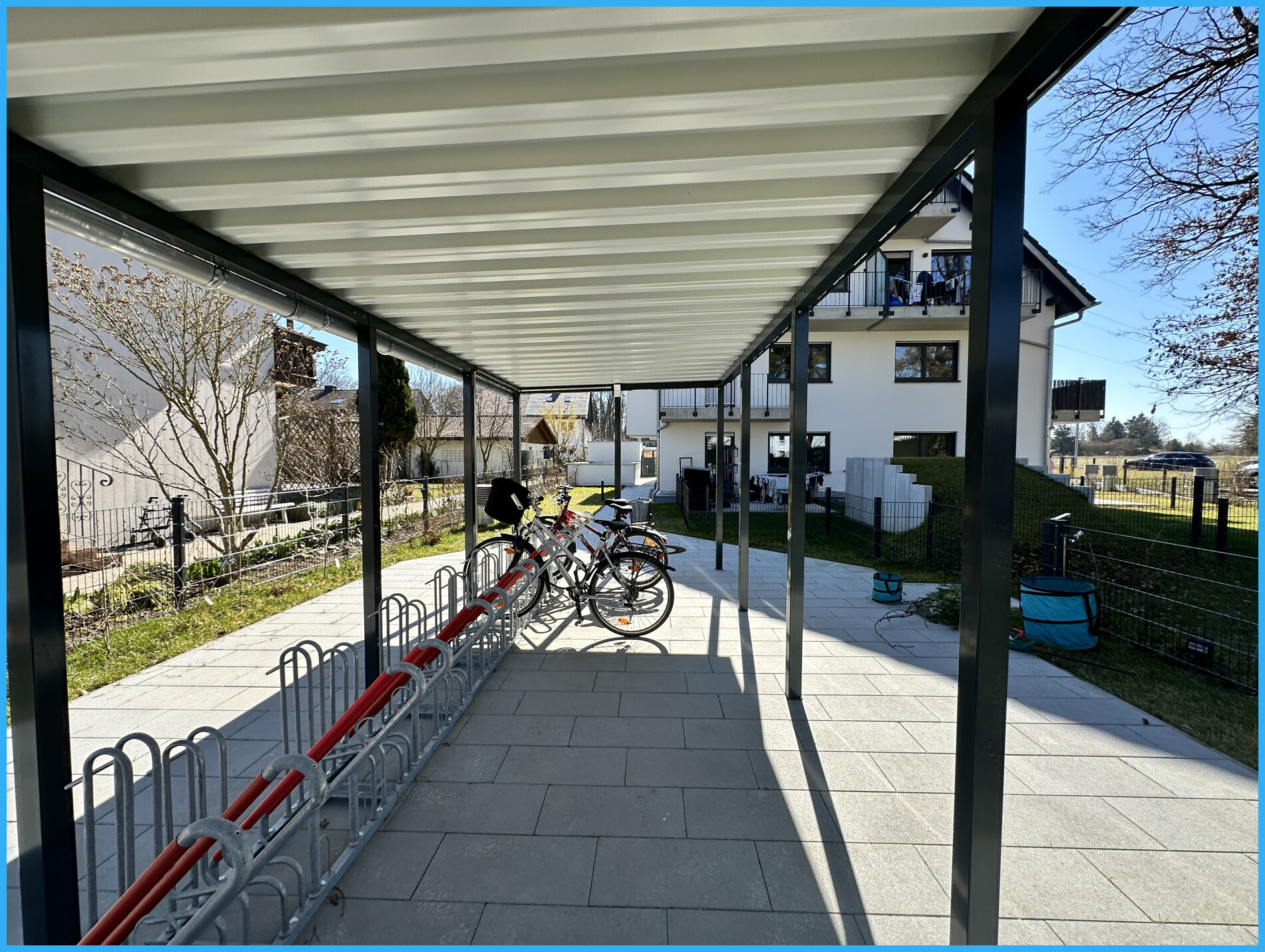 Fahrrad-Carport