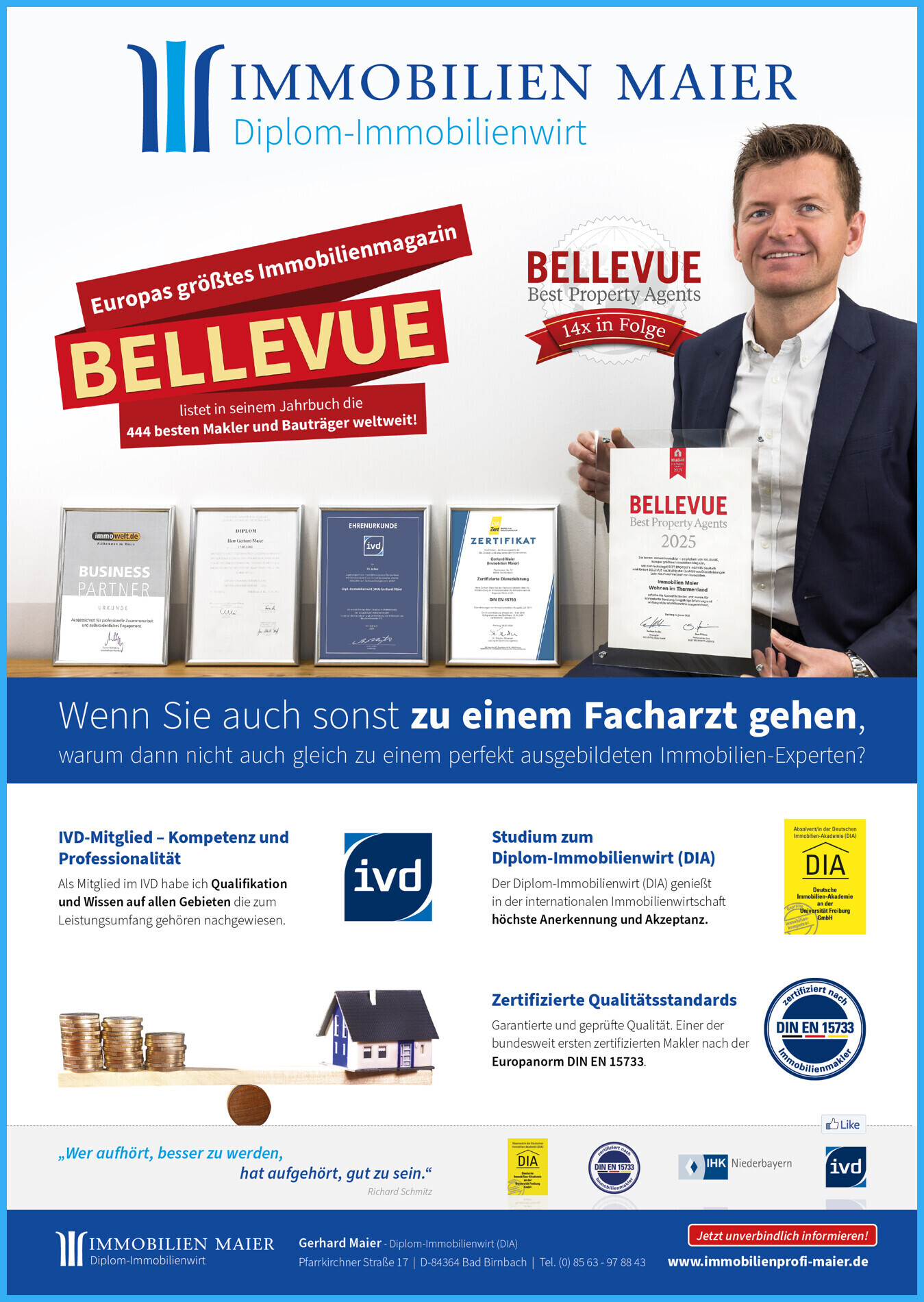 Erneute Auszeichnungen der Immobilienbranche