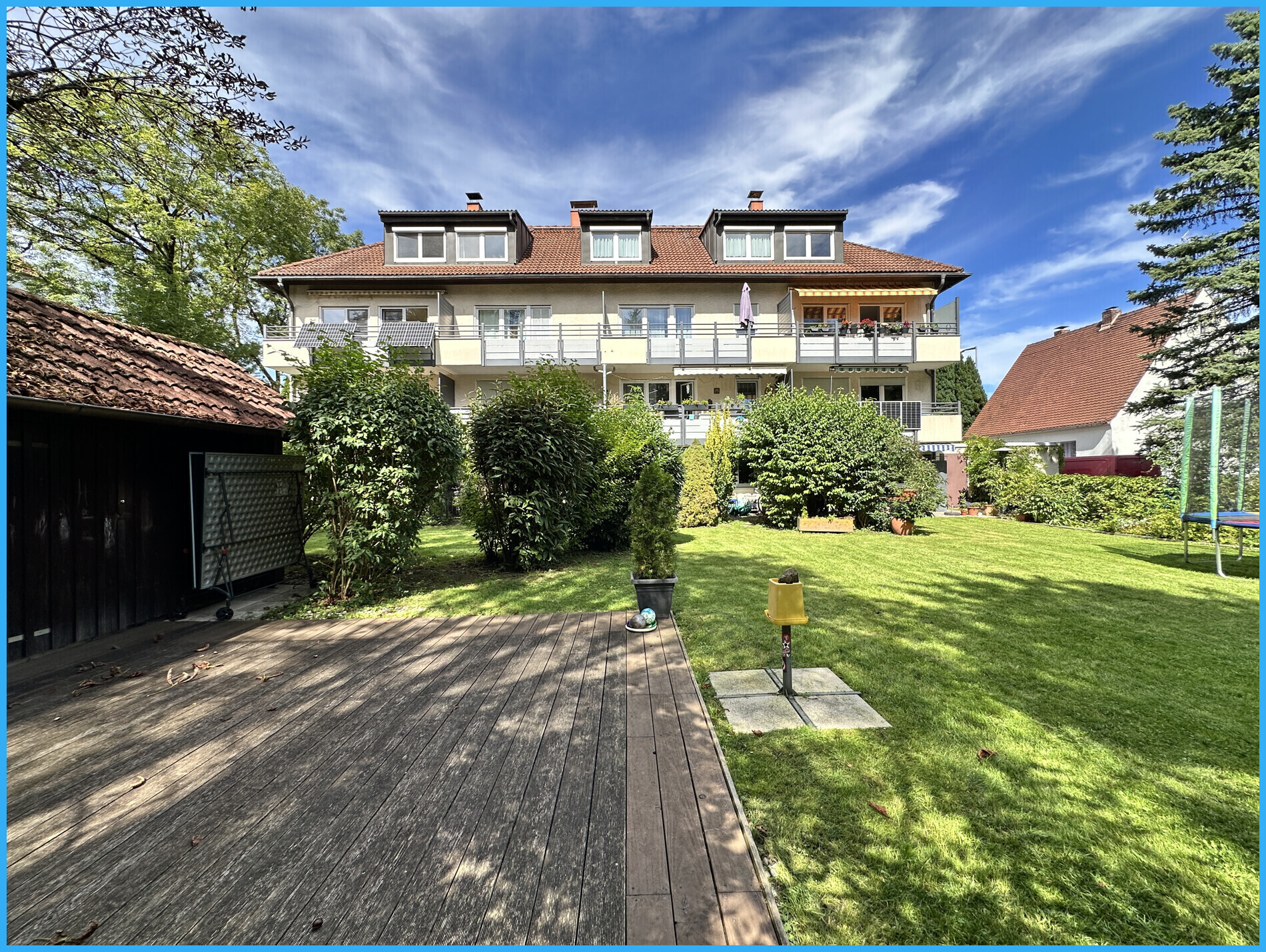 gepflegte Wohnanlage